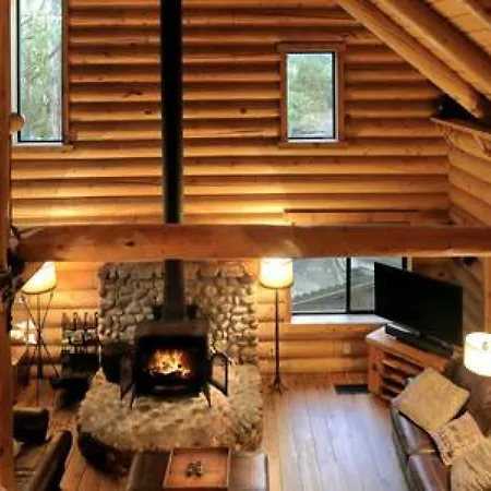 Eagles Nest - Natural Log Cabin With Guest House Idyllwild Exterior photo